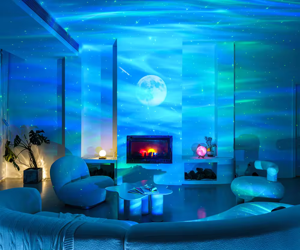 Northern Lights Aurora Projector Light